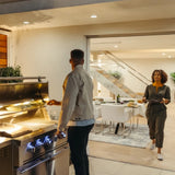 AMG Estate Gas Grill Outdoor Couple Lifestyle