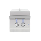American Made Grills Encore Double Side Burner with Lid