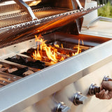 American Made Grills Encore Hybrid Outdoor Grill Fuels