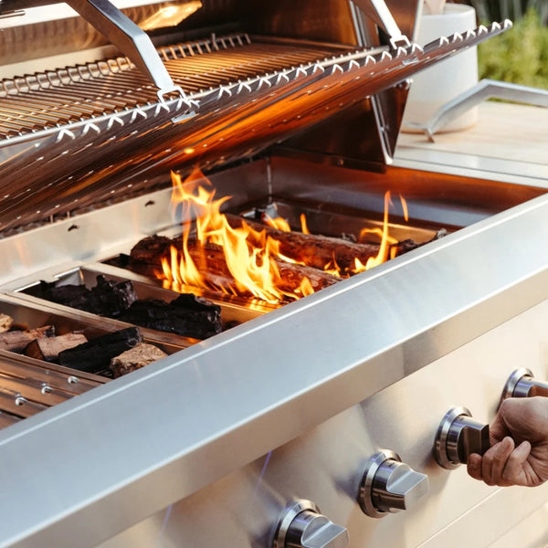 American Made Grills Encore Hybrid Outdoor Grill Fuels