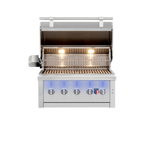 American Made Grills Ovation Hybrid 36-Inch Built-In Multi-Fuel  Outdor Grills