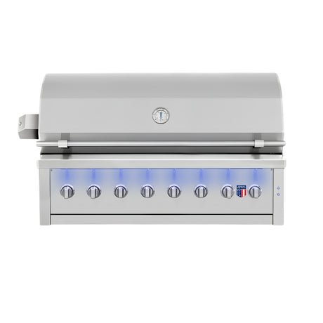 American Made Grills Ovation Hybrid 54-Inch Built-In Multi-Fuel Grill