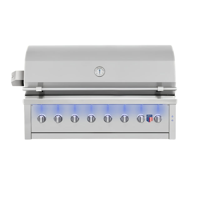 American Made Grills Ovation Hybrid 54-Inch Built-In Multi-Fuel Grill