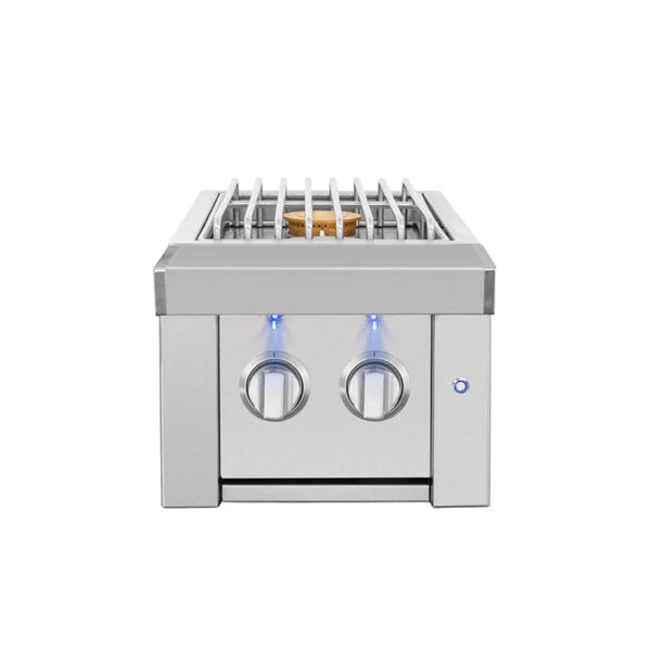 Estate Double Side Burner No Lid