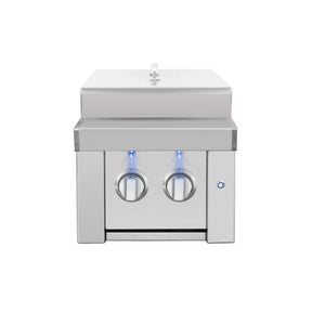 Estate Double Side Burner With Lid