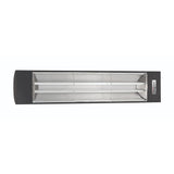 Eurofase 4000W 39-Inch Dual Element Black Infrared Electric Heater - angle view