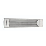 Eurofase 39-Inch Dual Element Stainless Steel Infrared Electric Heater - angle view