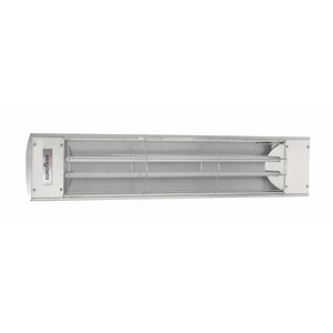 Eurofase 39-Inch Dual Element Stainless Steel Infrared Electric Heater - angle view