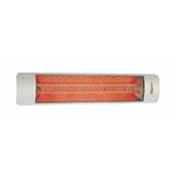 Eurofase 39-Inch Stainless Steel Infrared Electric Heater with mason decor plate