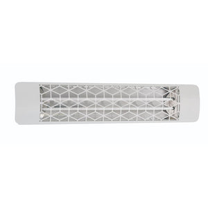 Eurofase 39-Inch White Infrared Electric Heater with stella decor plate