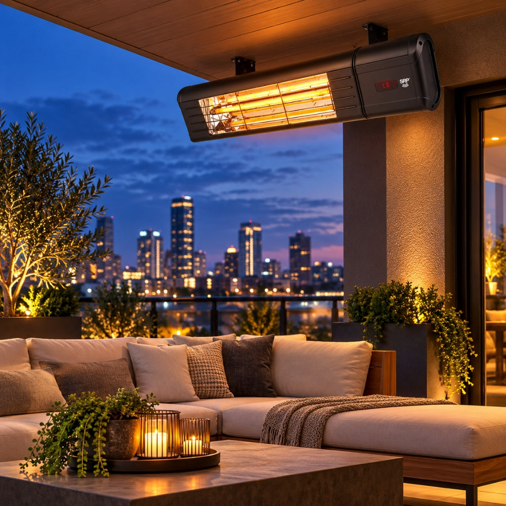 IR Energy mWave Smart 1500W Medium Wave Infrared Electric Heater