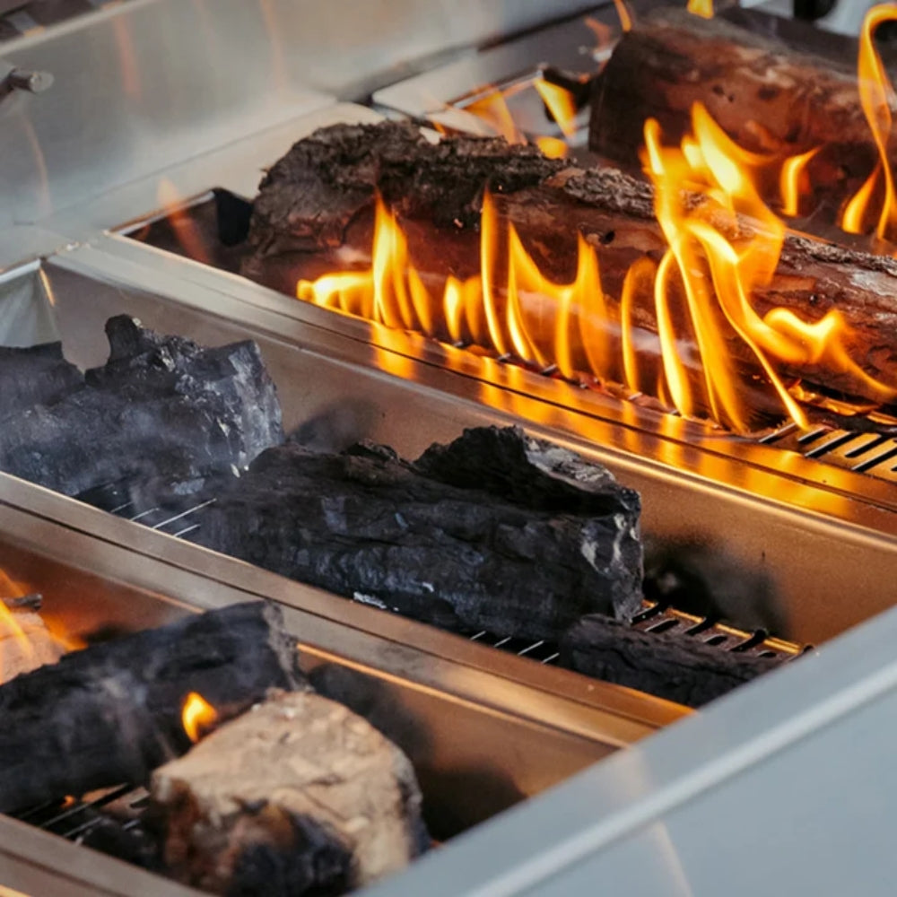 Muscle Hybrid Grill Wood Fuel