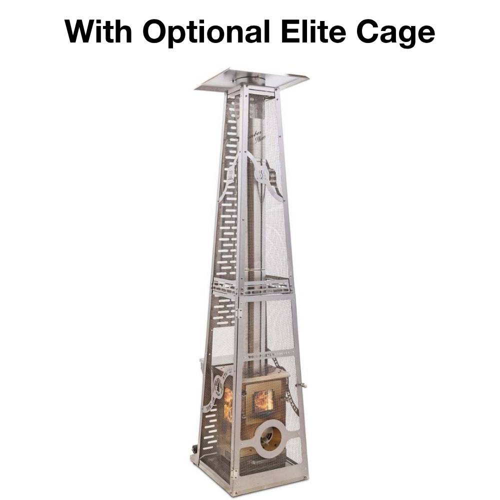 Timber Stoves Lil Timber with Optional Elite Cage
