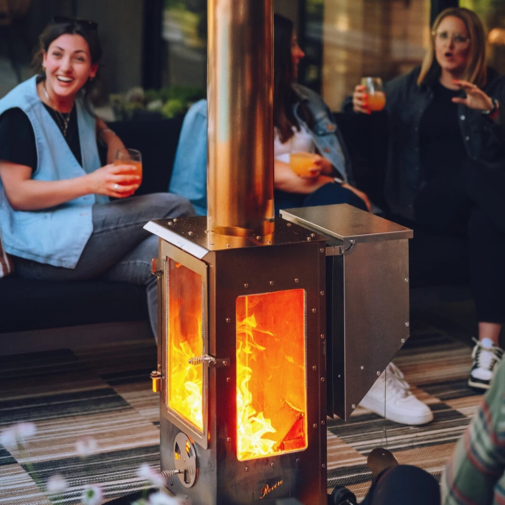 Timber Stoves Revere Heater Angle