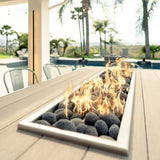 Top Fires Alameda Composite Wood Fire Pit Table