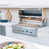 American Made Grills Estate 42 Gas Grill on a white countertop