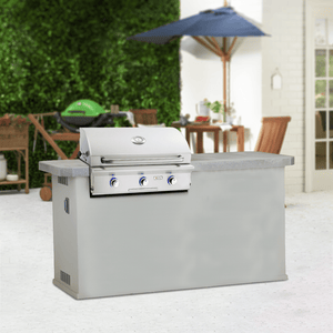 American Outdoor Grill L-Series 36-Inch Built-In Gas Grill on the patio