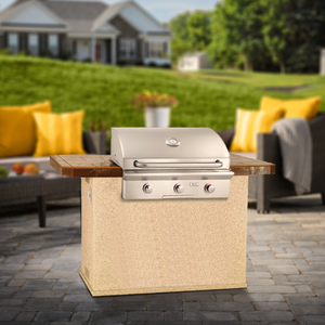 American Outdoor Grill T-Series 36-Inch Built-In Gas Grill on a patio