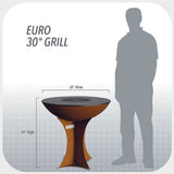 Reference Grill Size with 5 foot 10 Male