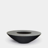 Arteflame Classic 11-inch Tall Corten Steel Fire Bowl with Cooktop in Matte Black