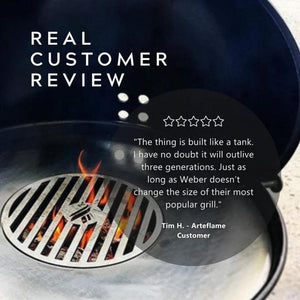 Arteflame Griddle for Weber Grills review