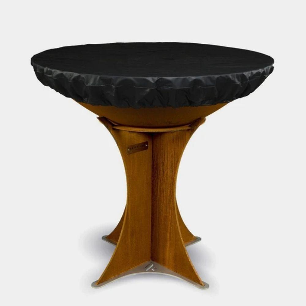 Vinyl Outdoor Cover on an Arteflame Euro Grill