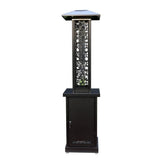 AZ Patio Heaters Hiland Glass Tube Pellet Patio Heater