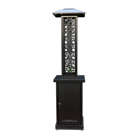 AZ Patio Heaters Hiland Glass Tube Pellet Patio Heater