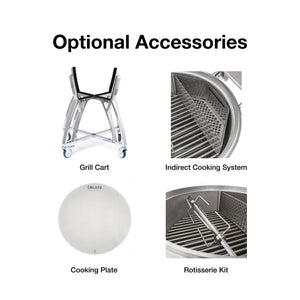 kamado grill optional accessories