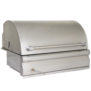 Blaze 32-Inch Built-In Stainless Steel Charcoal Grill