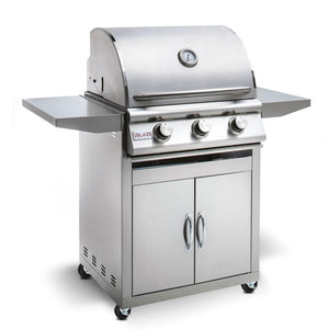 Blaze Prelude LBM 25-Inch Built-In 3-Burner Gas Grill with optional cart