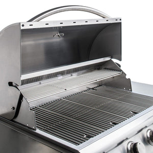 Stainless Steel Grates of Blaze Prelude LBM 25-Inch 3-Burner Gas Grill