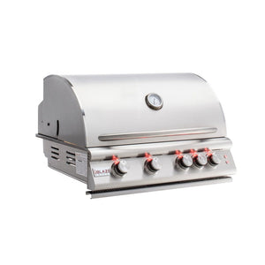 Blaze Premium LTE 32-Inch Built-In 4-Burner Gas Grill with Rear Burner and Lights
