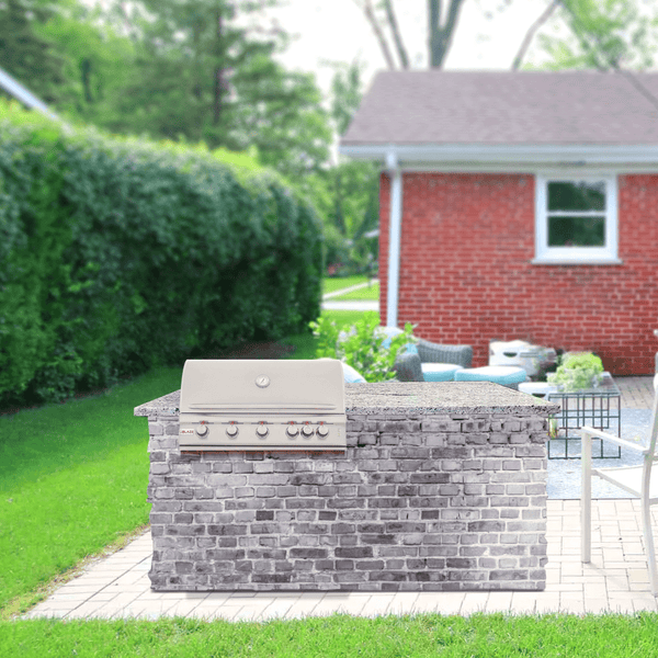 Blaze Premium LTE 5Burner Gas Grill with Lights Patio Fever