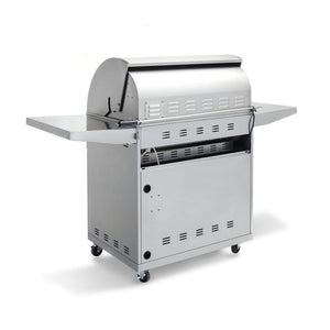 Blaze Professional LUX 34-Inch Built-In 3-Burner Gas Grill back view