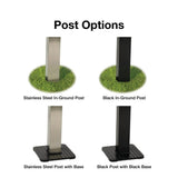 broilmaster post options - angle view