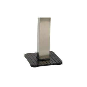 broilmaster stainless steel post with black base