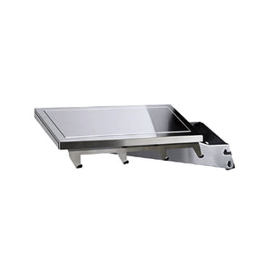 stainless steel shelf for side burner