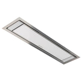 White Bromic Platinum Smart Heat Electric Heater Flush Mounted Installation