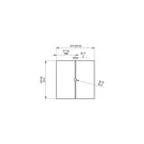 S22 Glass Cover Plate Dimension Details