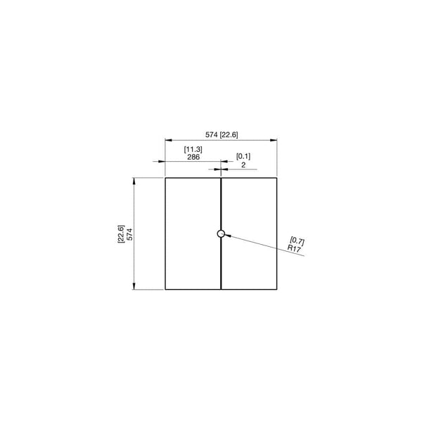 S22 Glass Cover Plate Dimension Details