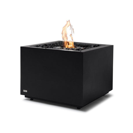 EcoSmart Fire Sidecar 24-Inch Square Fire Pit Table in Graphite