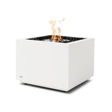 EcoSmart Fire Sidecar 24-Inch Square Fire Pit Table in Bone