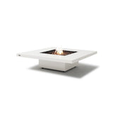 EcoSmart Fire Vertigo 40-Inch Square Fire Pit Table in Bone