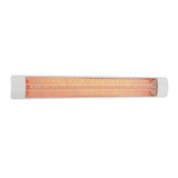 Eurofase 3000W 61-Inch Single Element Electric Heater with Mason Decor Plate in White