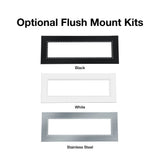 optional flush mount kits - feature detail