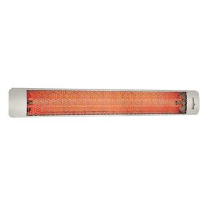 Eurofase 6000W Stainless Steel Infrared Electric Heater with mason decor plate