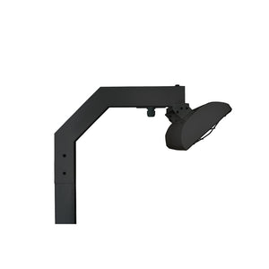 black single pole mount for innova electric heater