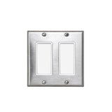 Innova 2 Simple ON/OFF Switch in Stainless Steel - side view