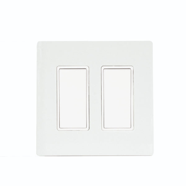 Innova 2 Simple ON/OFF Switch in White - close-up view